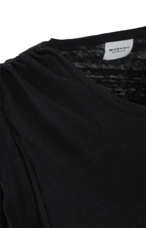Kotty T-Shirt in Black — снимка 2