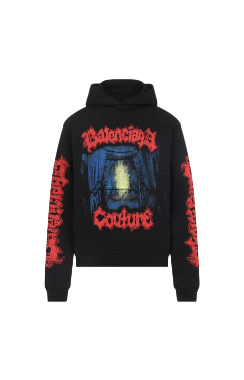 Graphic-Print Hoodie