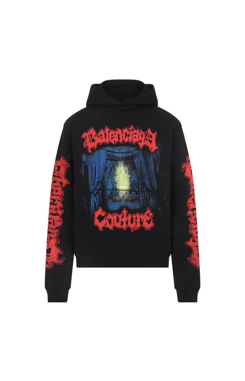 Graphic-Print Hoodie