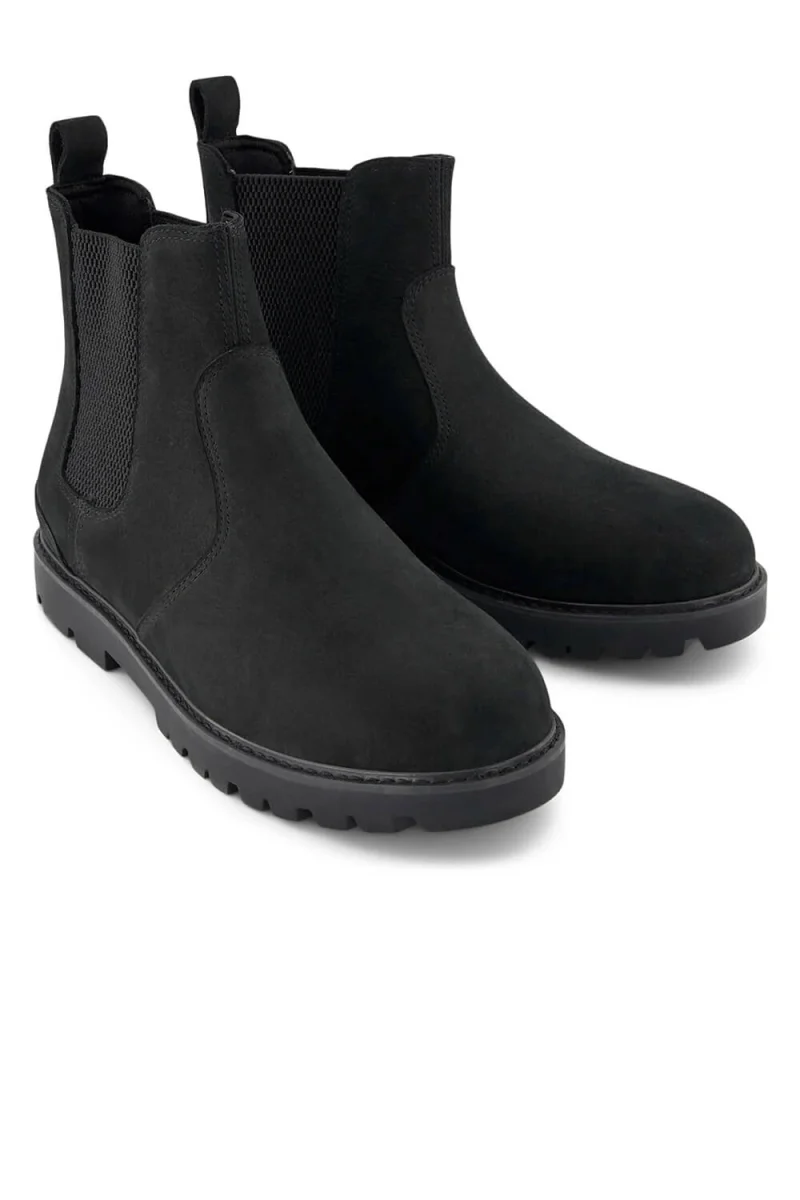 Боти Blk Wr Lthr Mn Grifin 10021376 black — снимка 2