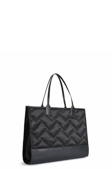 Чанта Recycled Sq Shopper 8471900229 00-black — снимка 2