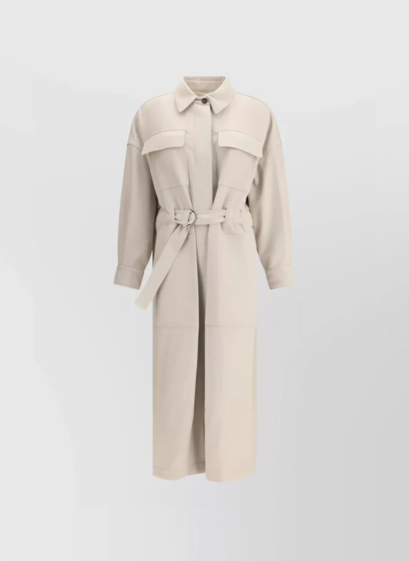 Палто от вълна 'Timelessly elegant' Brunello Cucinelli