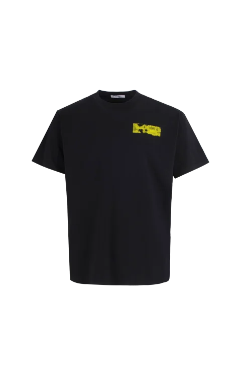 Givenchy Logo Printed Crewneck T-Shirt in Black
