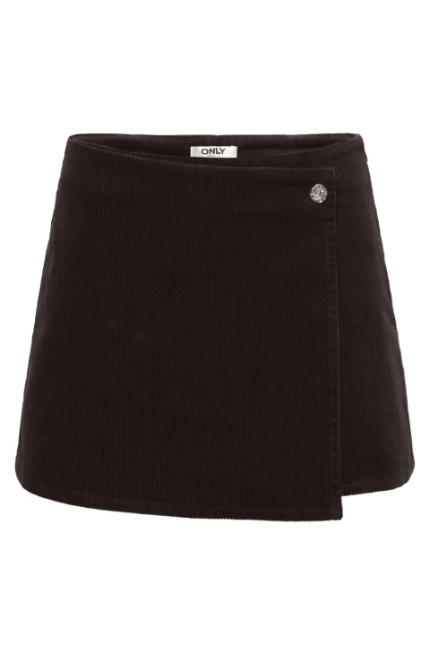 Пола Onlzeva Hw Cord Wrap Skort 15376917 19-1109 TCX chocolate torte