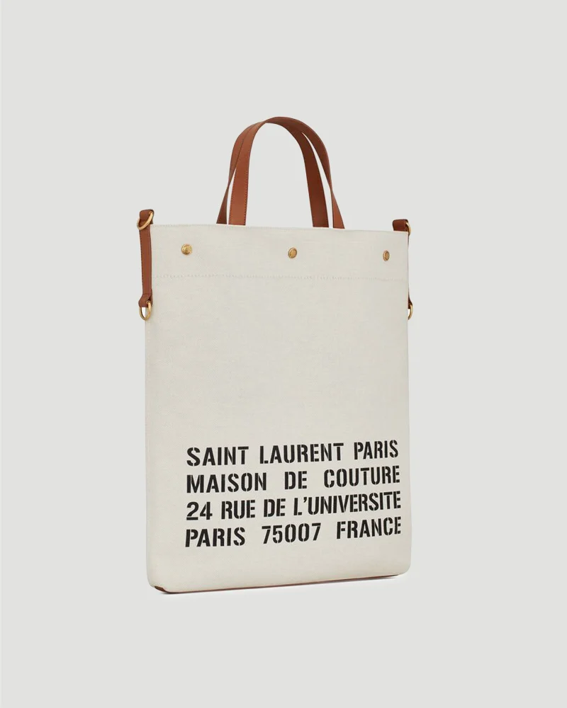 Universite North/South Foldable Tote Bag in Grey — снимка 5