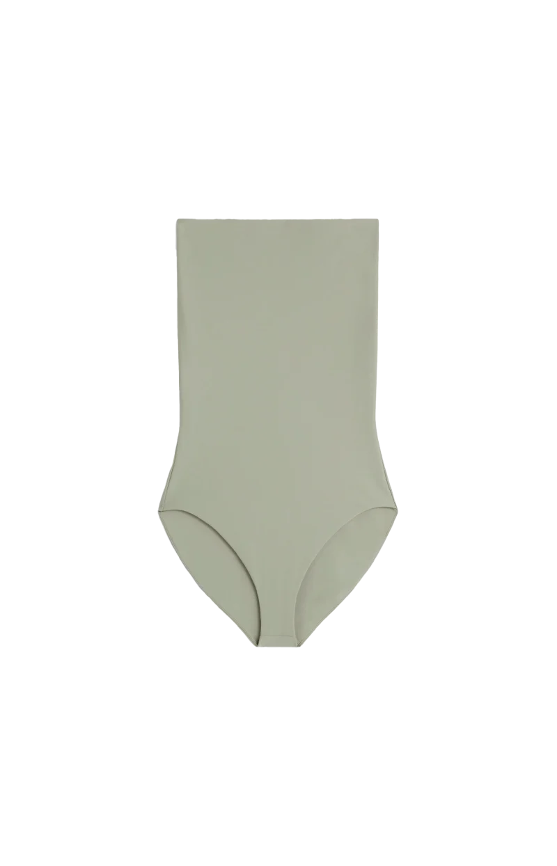 Fold Down Bikini Bottoms in Light Sage