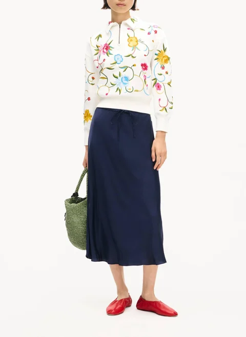 Суитшърт с флорална бродерия 'Wildflower' Kenzo