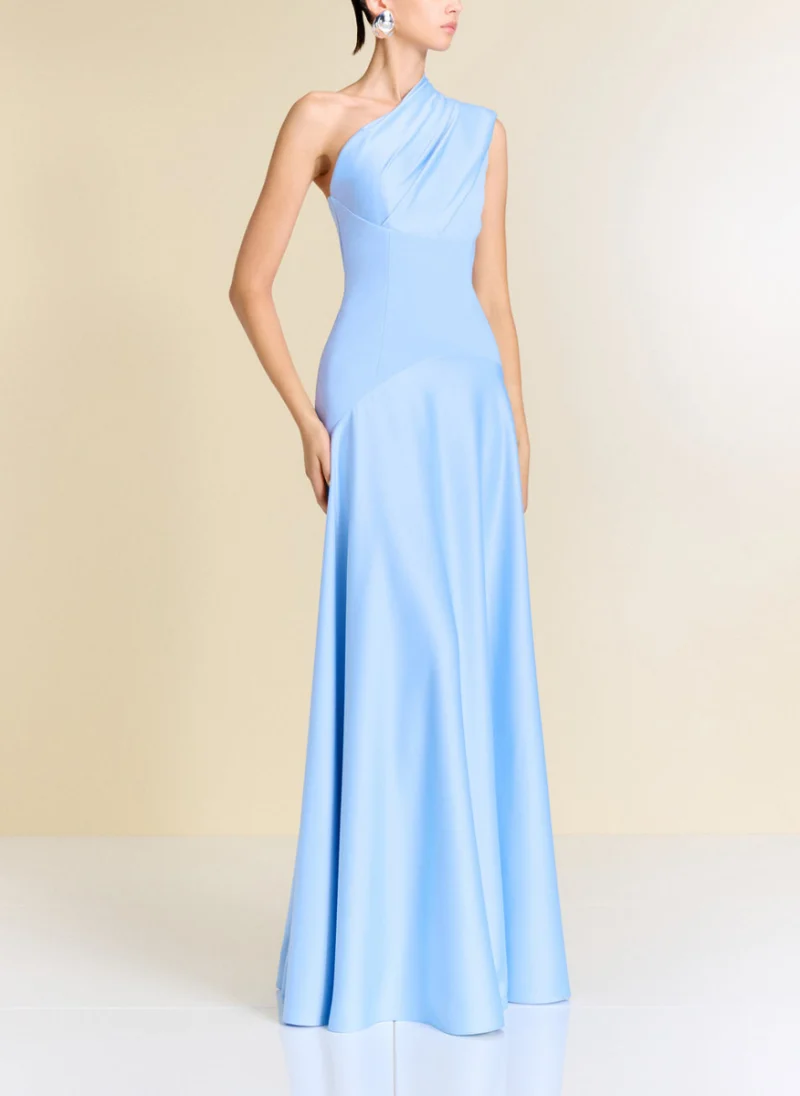 Рокля с 'One-shoulder' дизайн 'Gabriella' Solace London