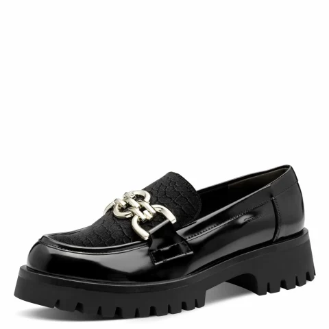 Дамски Лоуфър TAMARIS – 1-24759-45-001 BLACK — снимка 3