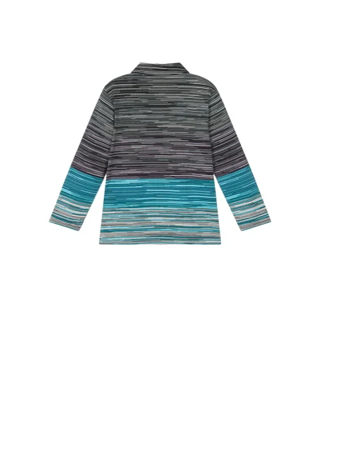 Полошърт с цялостен принт Missoni Kids — снимка 2