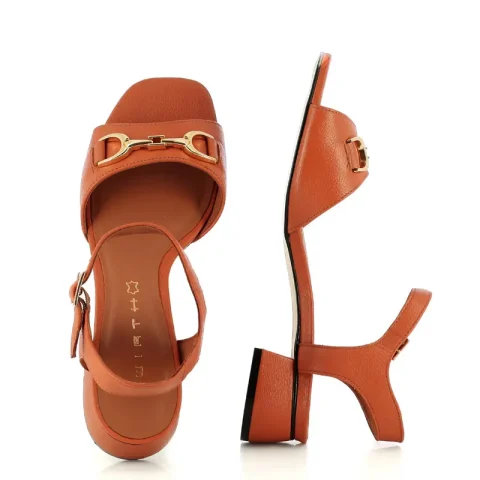 Дамски Сандали На Ток WIRTH – 72015 SOREL CAMEL — снимка 5