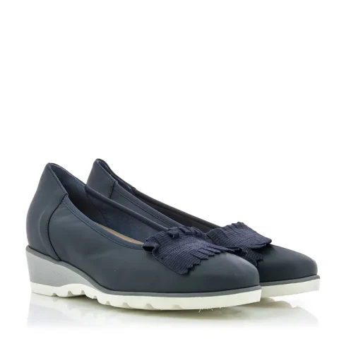 Дамски Обувки На Платформа COMFORT SHOES – 2208XLPO CAMOSCIO BLUE — снимка 3