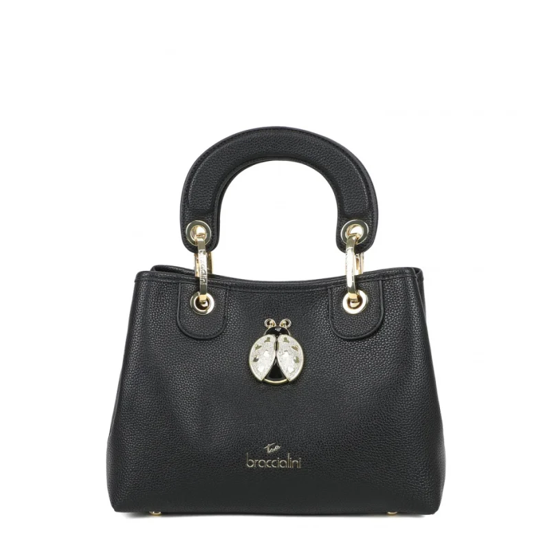 Дамска черна чанта Beth Jewels Braccialini