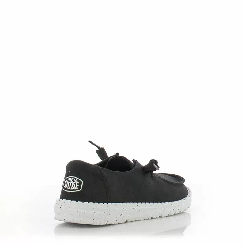 Дамски Ежедневни HEY DUDE – 40063-001 WENDY STUB BLACK — снимка 2