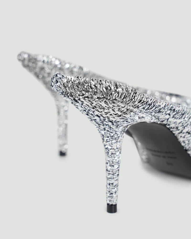 Knife Mules in Silver — снимка 4