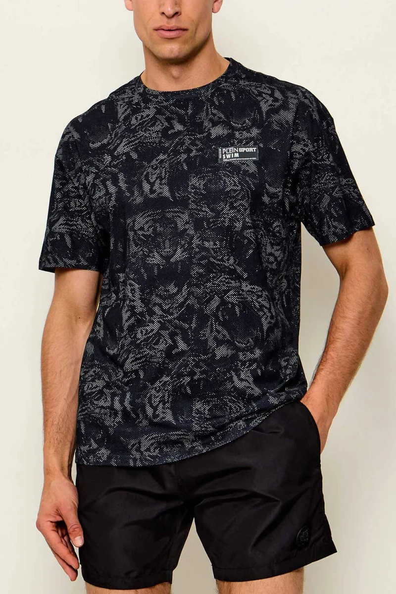 T-Shirt Allover Tiger PS26MTS10 02 black — снимка 2