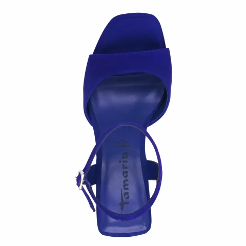Дамски Сандали На Ток TAMARIS – 1-28340-44-187 ROYAL BLUE — снимка 5