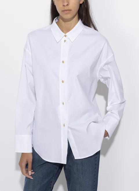 Памучна риза 'Oxford' 'S Max Mara Smmvolonta — снимка 4