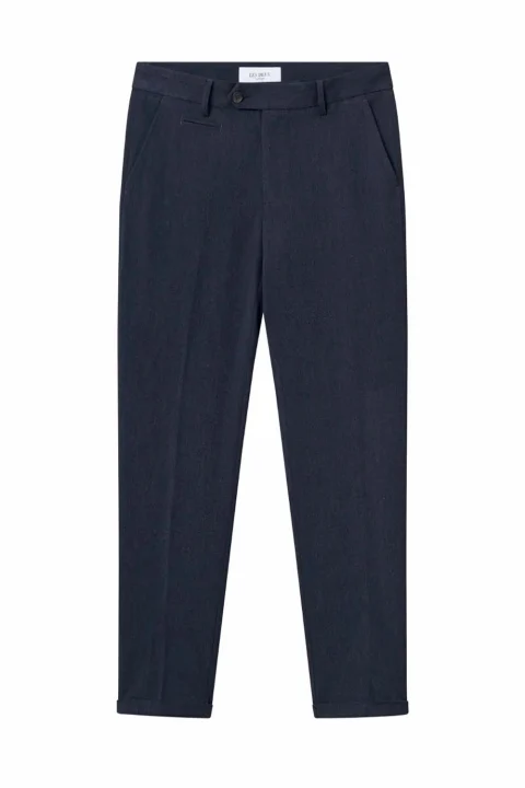 Панталон Como Wool Melange Suit Pants LDM510116 425425-dark navy melange