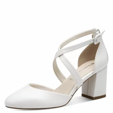 Токчета TAMARIS – 1-24415-44-140 WHITE MATT — снимка 3
