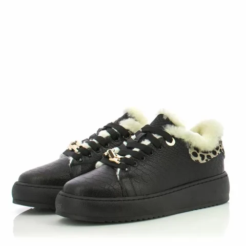 Дамски Сникърс CARLO FABIANI – 246-5817 BLACK — снимка 3