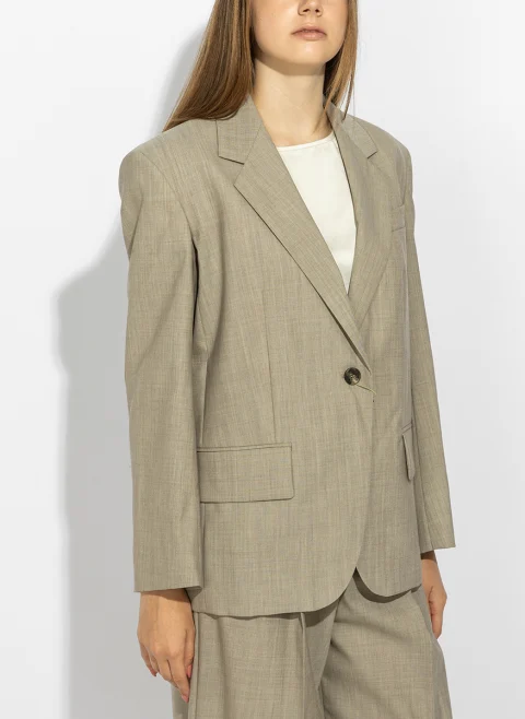 Сако от фина вълна Weekend Max Mara Wkdattila — снимка 2