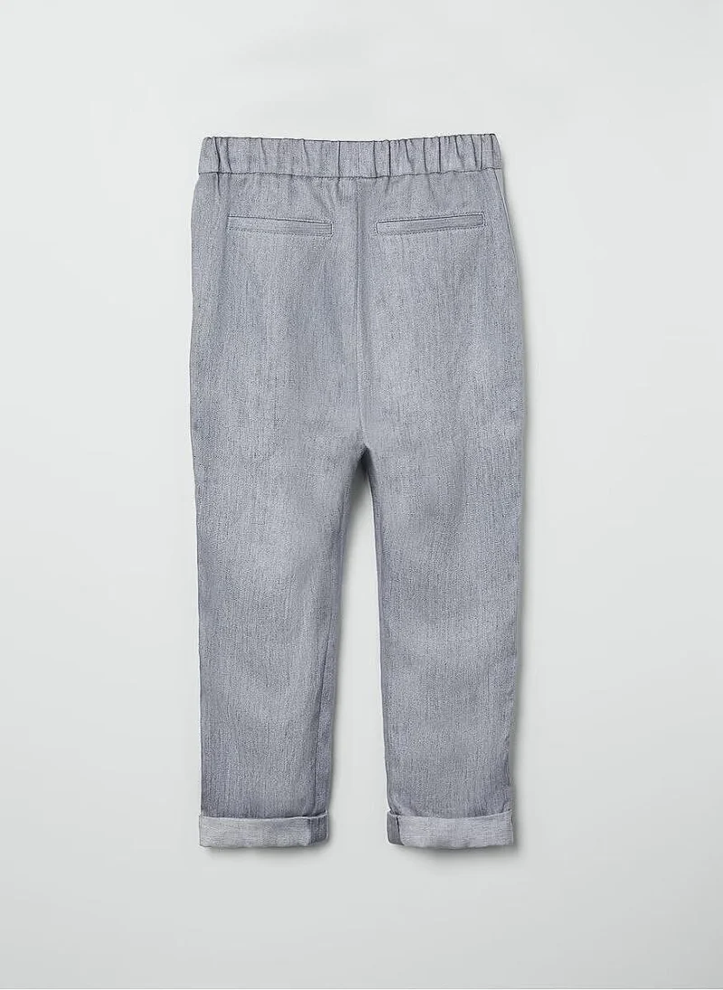 Ленен панталон Brunello Cucinelli Kids 8-10