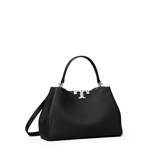 Дамска черна чанта Medium Eleanor TORY BURCH — снимка 6