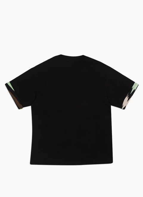 Тишърт с контрастни детайли Missoni — снимка 2