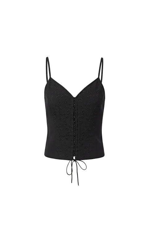 Corset Top in Black