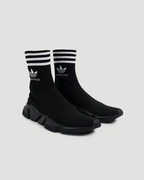 Balenciaga x adidas Speed Trainers in Black — снимка 3