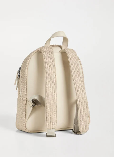 Раница мече 'Raffia effect' Brunello Cucinelli Kids — снимка 2