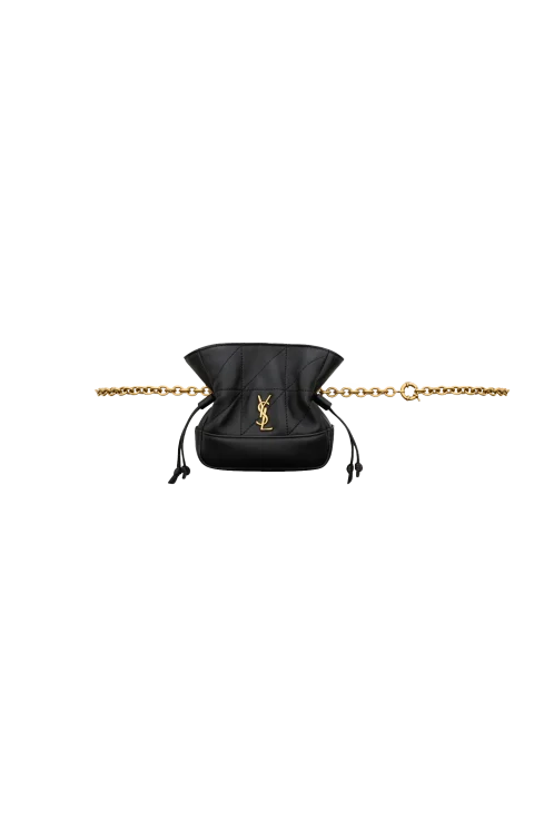 Jamie Chain Belt Bag in Lambskin