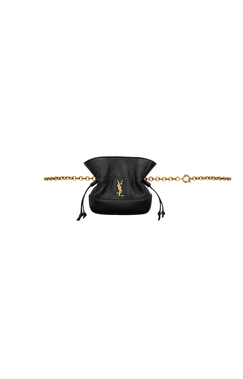 Jamie Chain Belt Bag in Lambskin