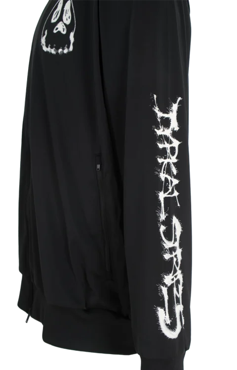Chito Graphic Track Top in Black — снимка 3