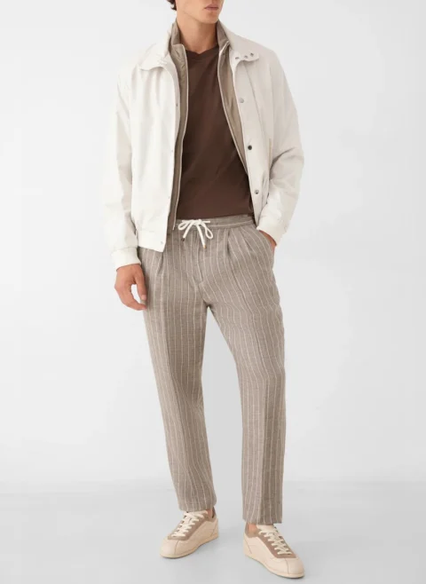 Тишърт 'Classic fit' Brunello Cucinelli — снимка 4