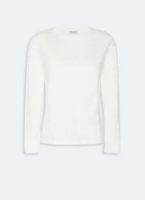 Блуза с бродерия 'Basic fit' 'S Max Mara Smmfumetto — снимка 7