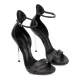 Дамски черни сандали Blade Cape Casadei — снимка 4