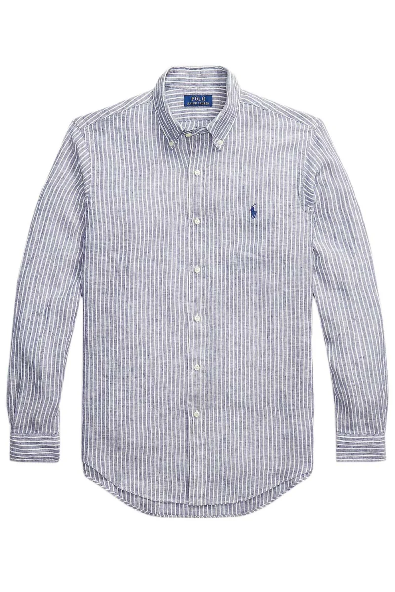 Риза Yd Linen V1-Wvn 710B15594002 410 navy