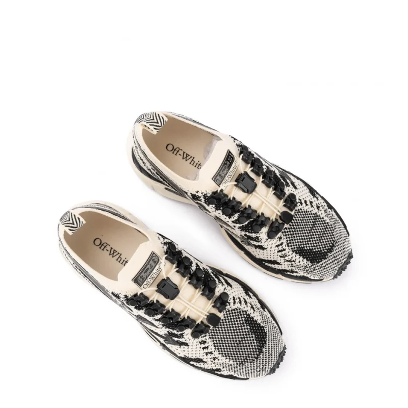 Дамски бежови маратонки OFF-WHITE — снимка 7
