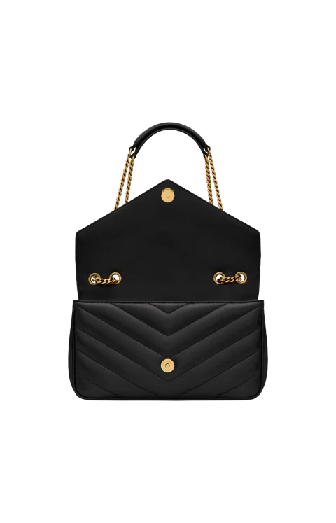Medium Loulou in Matelassé Lambskin — снимка 2