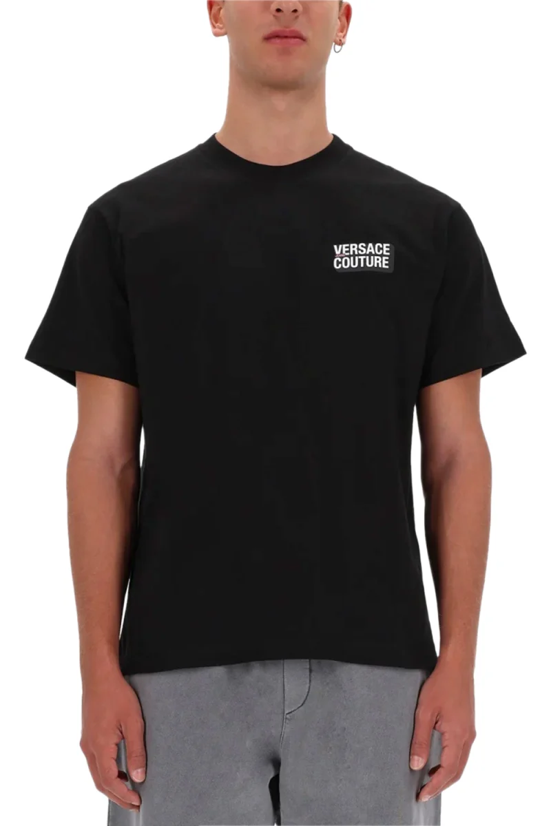 T-shirt 79Up601 R Vjc Logo Square Small 79GAHP10CJ01P 899 black