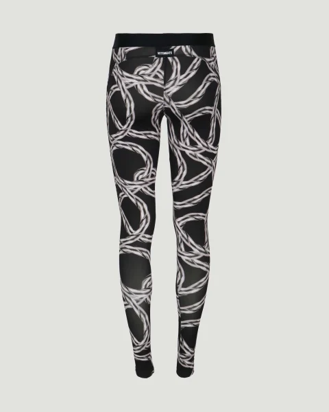 Chain Print Leggings — снимка 2