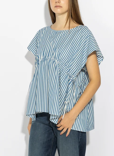 Блуза от памучен поплин Weekend Max Mara Wkdpanda — снимка 4