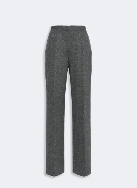 Панталон с вълна Weekend Max Mara Wkdeditta — снимка 7