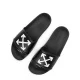 Мъжки черни чехли OFF-WHITE — снимка 3