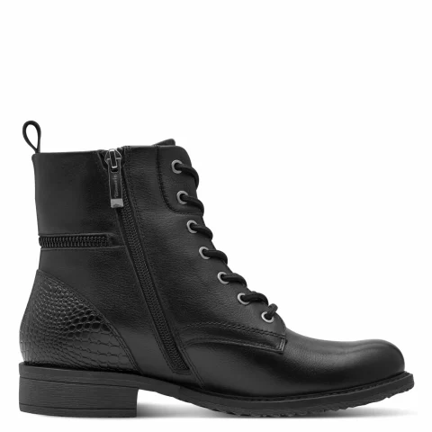 Дамски Равни Боти TAMARIS – 1-25273-45-001 BLACK — снимка 2