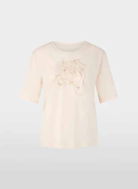 Тишърт с бродерия Marc Cain Sports — снимка 6
