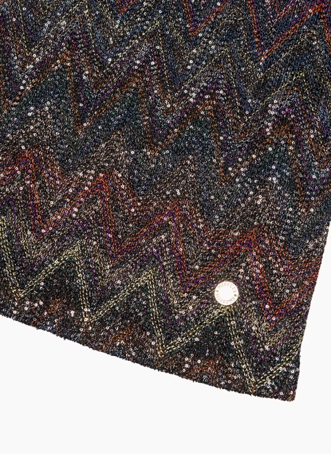 Рокля с пайети Missoni Kids — снимка 3