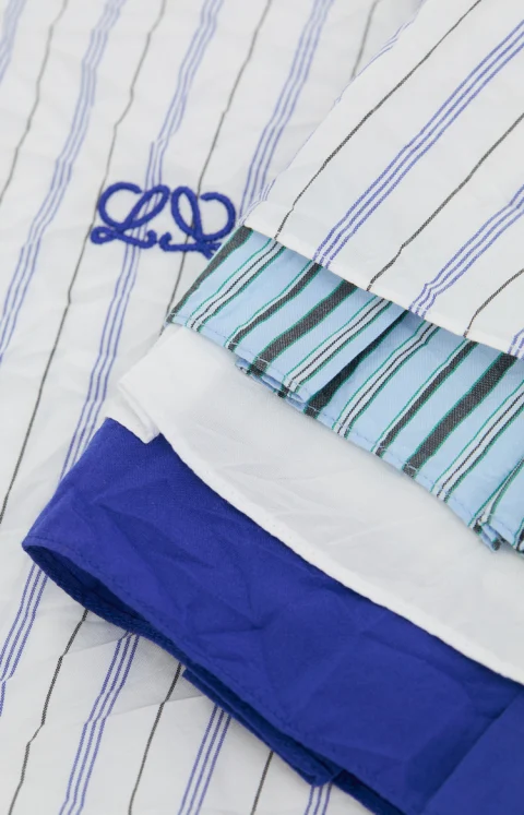 Short Sleeve Shirt in Technical Cotton — снимка 2
